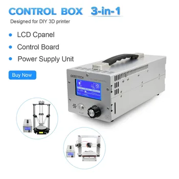 Geeetech 3-in-1 3D Printer Control Box Fit For Reprap Prusa I3/ Rostock Diy CNC Machine For US size Plug
Geeetech 3-in-1 3D Printer Control Box Fit For Reprap Prusa I3/ Rostock Diy CNC Machine For US size Plug