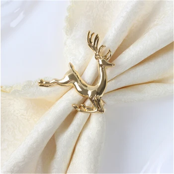 Christmas Deer Napkin Ring Alloy Napkin Buckle Wedding Party Napkin Desktop Party Dinner Table Decoration Ring Napkin Holder
Christmas Deer Napkin Ring Alloy Napkin Buckle Wedding Party Napkin Desktop Party Dinner Table Decoration Ring Napkin Holder