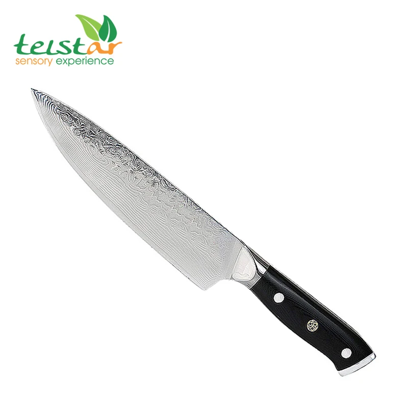 Japanese Kitchen Knife 67 Layer Sharp VG10 Cleaver Cooking Knife with G10 Handle Damascus Steel Chef knives
Japanese Kitchen Knife 67 Layer Sharp VG10 Cleaver Cooking Knife with G10 Handle Damascus Steel Chef knives