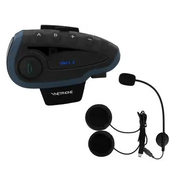 BT Intercom Motorcycle Helmet Headset NFC Remote Control FM Waterproof 5 Riders Duplex motorcycle parts
BT Intercom Motorcycle Helmet Headset NFC Remote Control FM Waterproof 5 Riders Duplex motorcycle parts