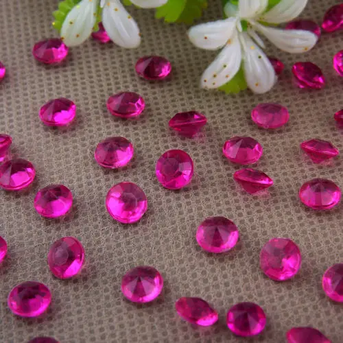 Free Shipping ! 1000 pcs / 10mm 4Carat Hot Pink Wedding Crystal Table Scatter Diamond Confetti Acrylic Diamond Confetti
Free Shipping ! 1000 pcs / 10mm 4Carat Hot Pink Wedding Crystal Table Scatter Diamond Confetti Acrylic Diamond Confetti