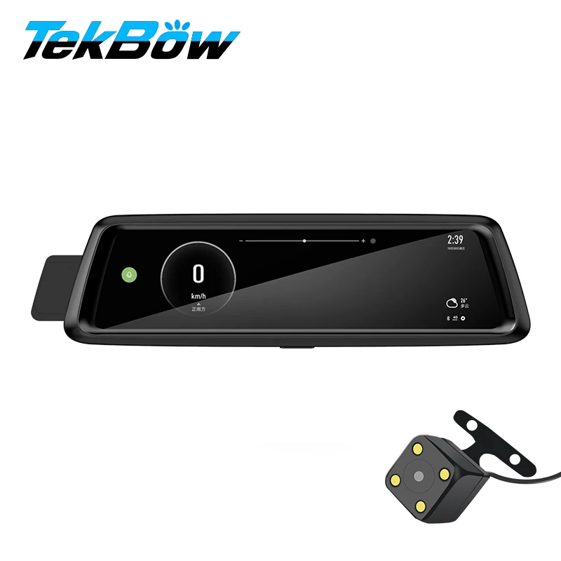 Tekbow Android Mirror Camera Rearview video recorder camera Dash cam Andorid with 4G/ WIFI Two cameras 1080P FHD Parking Monitor
Tekbow Android Mirror Camera Rearview video recorder camera Dash cam Andorid with 4G/ WIFI Two cameras 1080P FHD Parking Monitor