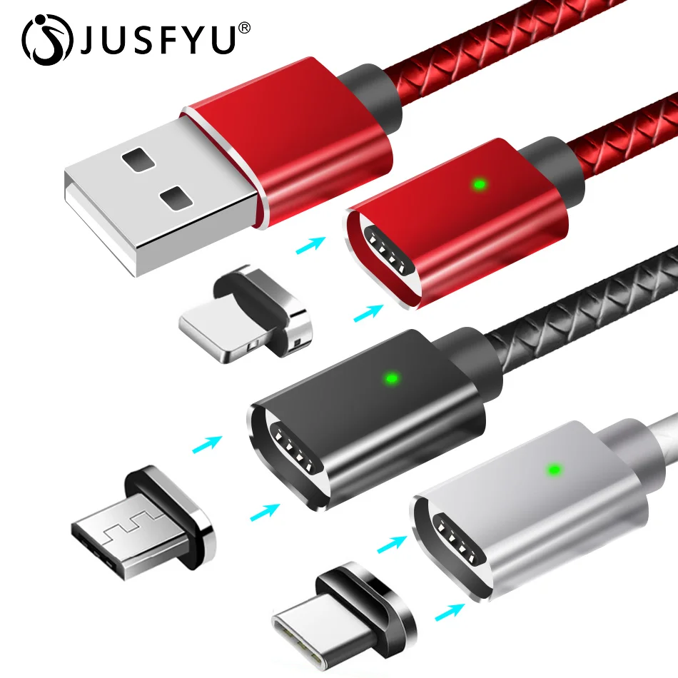 Quick Charge Magnet Charger Cable Sync Data for iPhone 6 7 Cables Micro USB and Type C Cable Magnetic Cable Fast Charging Magnet
Quick Charge Magnet Charger Cable Sync Data for iPhone 6 7 Cables Micro USB and Type C Cable Magnetic Cable Fast Charging Magnet