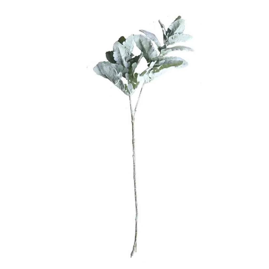 Artificial Flowers Silk Lambs Ear Leaf Spray Greenery for Home Decor Fake Flowers flores artificiales para decoracion hogar
Artificial Flowers Silk Lambs Ear Leaf Spray Greenery for Home Decor Fake Flowers flores artificiales para decoracion hogar