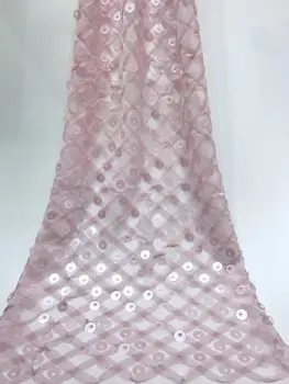 African French Sequins Lace Fabric 2019 African Tulle Lace Fabric High Quality Nigerian Sequins Lace Embroidered lace JYJUL131
African French Sequins Lace Fabric 2019 African Tulle Lace Fabric High Quality Nigerian Sequins Lace Embroidered lace JYJUL131