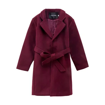 Winter Baby Girl Wool Coat Girl Winter Clothes Single-breasted long Solid Outerwear for Children High Quality
Winter Baby Girl Wool Coat Girl Winter Clothes Single-breasted long Solid Outerwear for Children High Quality