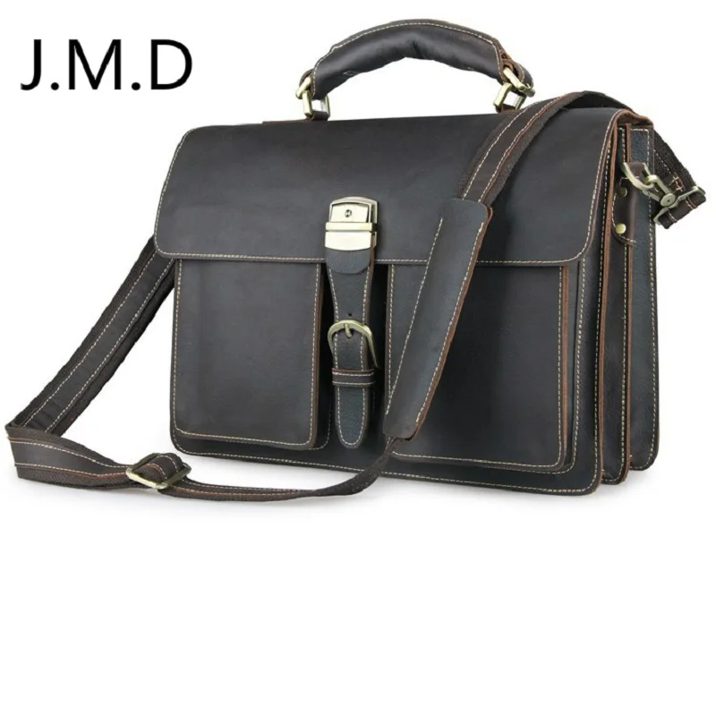 J.M.D 2019 New Arrival 100% Classic Leather Rare Crazy Horse Leather Handbag Briefcases Laptop bag For Men 7164
J.M.D 2019 New Arrival 100% Classic Leather Rare Crazy Horse Leather Handbag Briefcases Laptop bag For Men 7164