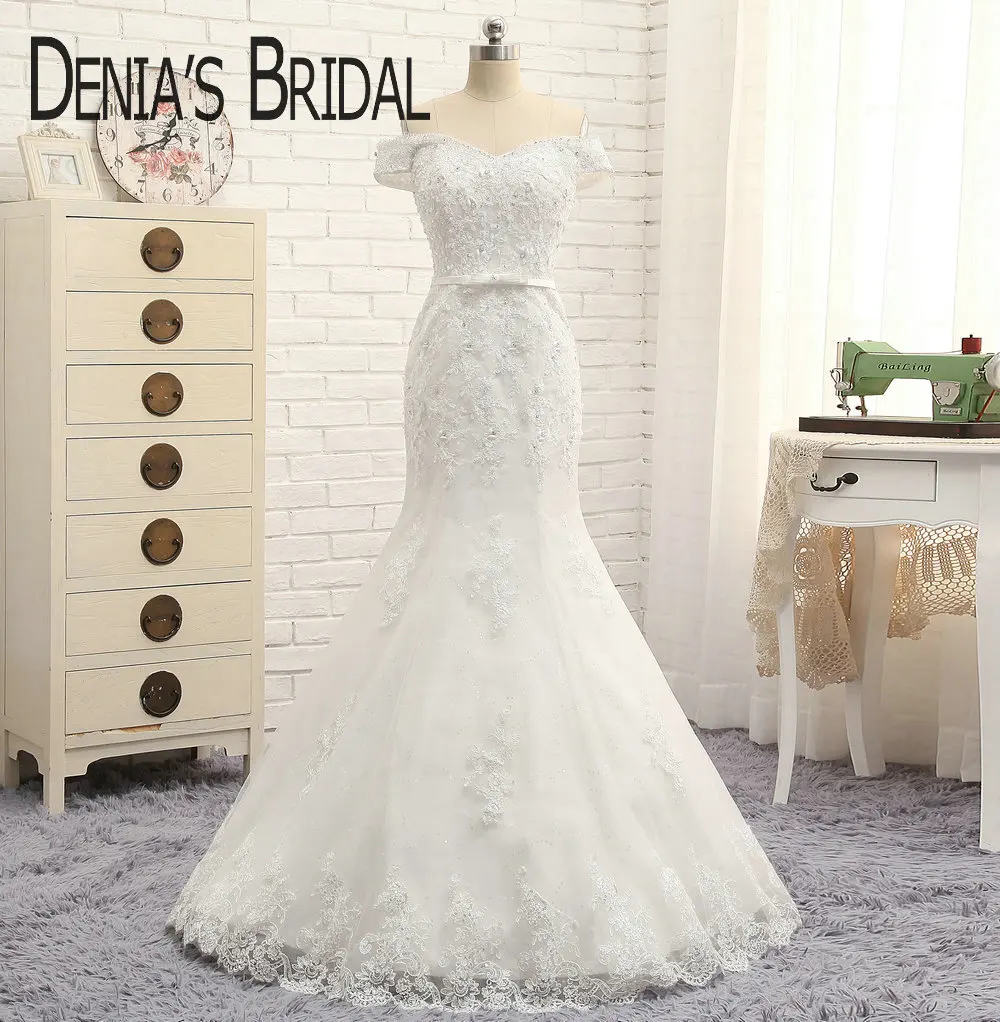 Real Images Off the Shoulder Beaded Appliques Mermaid Wedding Dresses Sweetheart Floor-Length Lace Up Tulle Bridal Gowns XG010
Real Images Off the Shoulder Beaded Appliques Mermaid Wedding Dresses Sweetheart Floor-Length Lace Up Tulle Bridal Gowns XG010