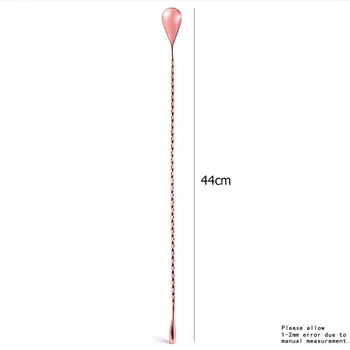 WOWSHINE Free Shipping 44cm 304 Stainless Steel Bar stir Spoon Drink Mixing Spoons Bartender Tools Cocktail Spoon
WOWSHINE Free Shipping 44cm 304 Stainless Steel Bar stir Spoon Drink Mixing Spoons Bartender Tools Cocktail Spoon