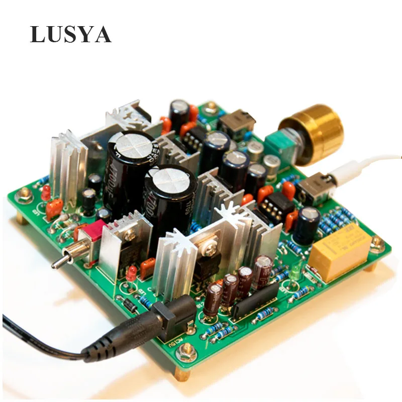 Lusya HiFi TL072 Headphone Pre-Amplifier finished board Magic version 10 times amplifying T0598
Lusya HiFi TL072 Headphone Pre-Amplifier finished board Magic version 10 times amplifying T0598