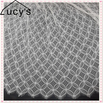 2017 New wedding dress lace eyelash border cord lace 150x300CM/piece good quality for women long dress elegant!
2017 New wedding dress lace eyelash border cord lace 150x300CM/piece good quality for women long dress elegant!