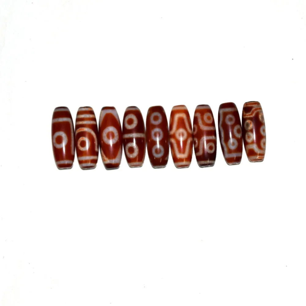 Tibet Feng Shui DZI Red dragon agate 15*39mm beads supreme 1/2/3/4/5/6/7/8/9/10 eyes DZI men and women jewelry DIY Free Shipping
Tibet Feng Shui DZI Red dragon agate 15*39mm beads supreme 1/2/3/4/5/6/7/8/9/10 eyes DZI men and women jewelry DIY Free Shipping