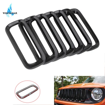 WISENGEAR 7 Pcs Front Grille Frame Trim Lid Middle Net Cover Bezels Mesh Vent Hole Trim Ring For Jeep Renegade 2015 2016 2017 /
WISENGEAR 7 Pcs Front Grille Frame Trim Lid Middle Net Cover Bezels Mesh Vent Hole Trim Ring For Jeep Renegade 2015 2016 2017 /