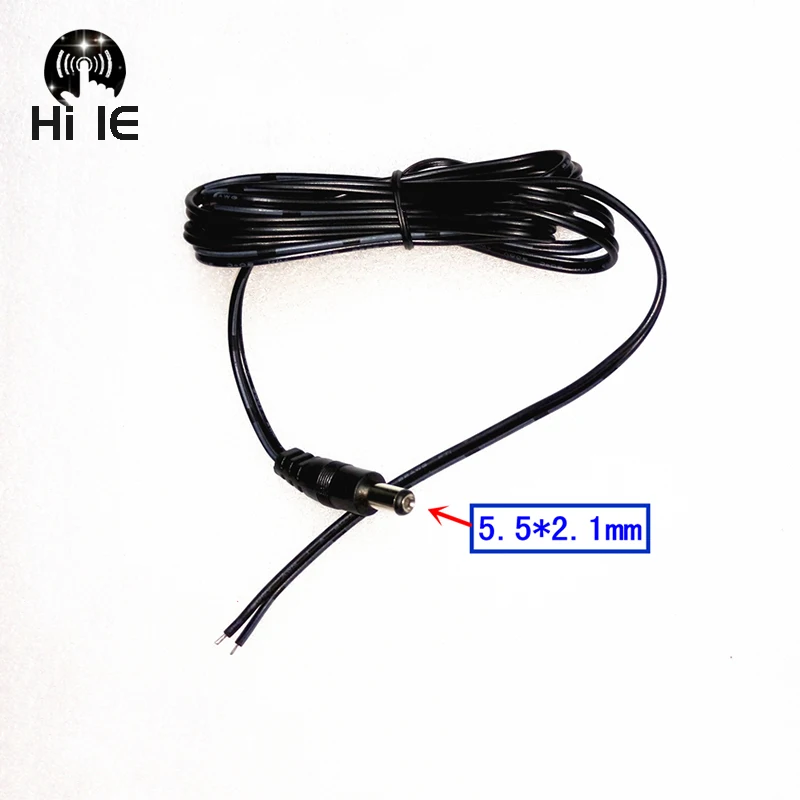 12V DC Power Cord 5.5*2.1mm DC Male Plug Power Adapter Extension Cable 1.8m Extend Wire For Monitor
12V DC Power Cord 5.5*2.1mm DC Male Plug Power Adapter Extension Cable 1.8m Extend Wire For Monitor