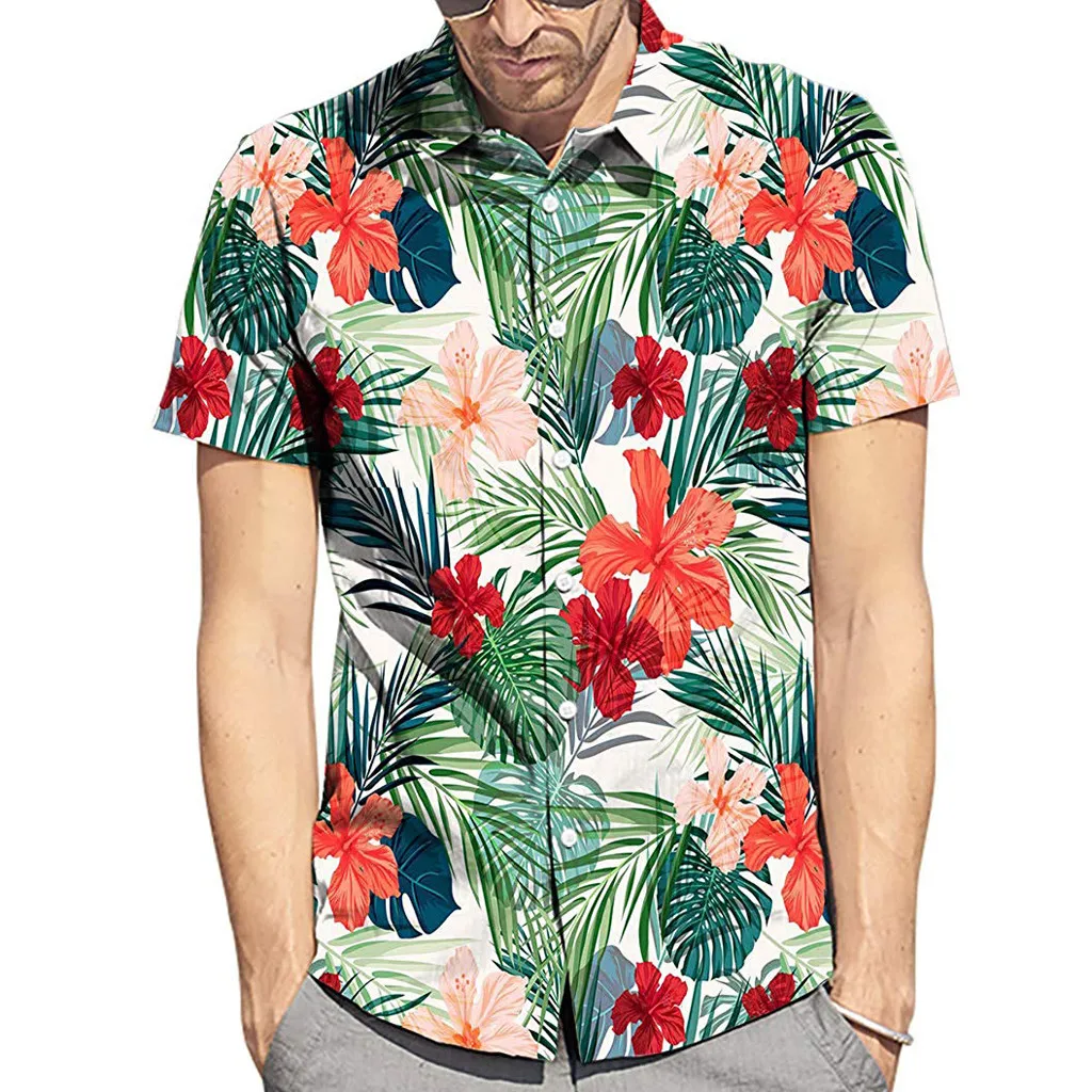 2019 New Arrivals Men Summer Fashion Style Leaf Flower Hawaiian Style Short-sleeved Shirts Mens Hawaiian Shirt Short Sleeve
2019 New Arrivals Men Summer Fashion Style Leaf Flower Hawaiian Style Short-sleeved Shirts Mens Hawaiian Shirt Short Sleeve