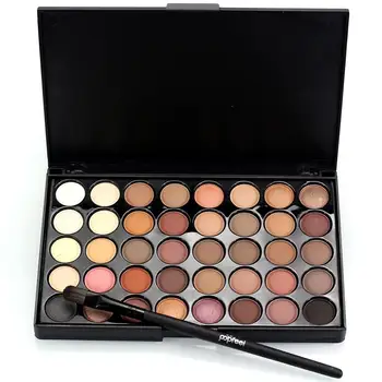 Women Professional 40 Colors Eyeshadow Waterproof Long-Lasting Not Fade Eye Shadow Palette Makeup Kit with Eyes Brush
Women Professional 40 Colors Eyeshadow Waterproof Long-Lasting Not Fade Eye Shadow Palette Makeup Kit with Eyes Brush