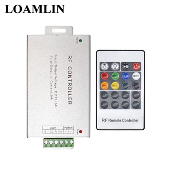 RF 20keys Remote Controller for 3528 5050 RGB LED Strip Lights DC12-24V 24A 288W For 5050 3528 RGB LED Strip
RF 20keys Remote Controller for 3528 5050 RGB LED Strip Lights DC12-24V 24A 288W For 5050 3528 RGB LED Strip
