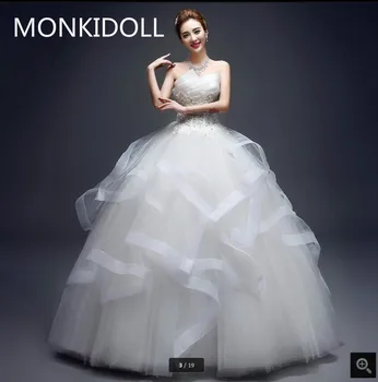 2017 Vestido de noiva wedding dresses cheap ruffled ball gown elegant beading wedding gowns princess plus size bride dresses
2017 Vestido de noiva wedding dresses cheap ruffled ball gown elegant beading wedding gowns princess plus size bride dresses