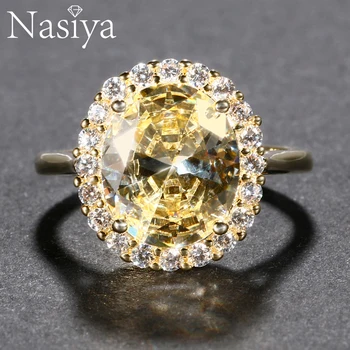 Luxury 925 Sterling Silver Spinel Rings Gold Color Finger Ring Wedding Engagement Cubic Zirconia Rings For Women Wholesale New
Luxury 925 Sterling Silver Spinel Rings Gold Color Finger Ring Wedding Engagement Cubic Zirconia Rings For Women Wholesale New
