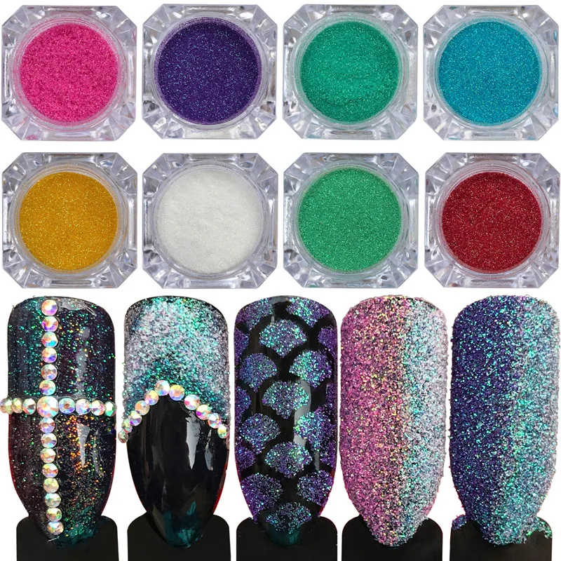 1pc Holographic Colorful Shining Nail Glitter Powder Ultra-thin Sugar Nail Dust Manicure Decor Nail Art Glitter Powder
1pc Holographic Colorful Shining Nail Glitter Powder Ultra-thin Sugar Nail Dust Manicure Decor Nail Art Glitter Powder