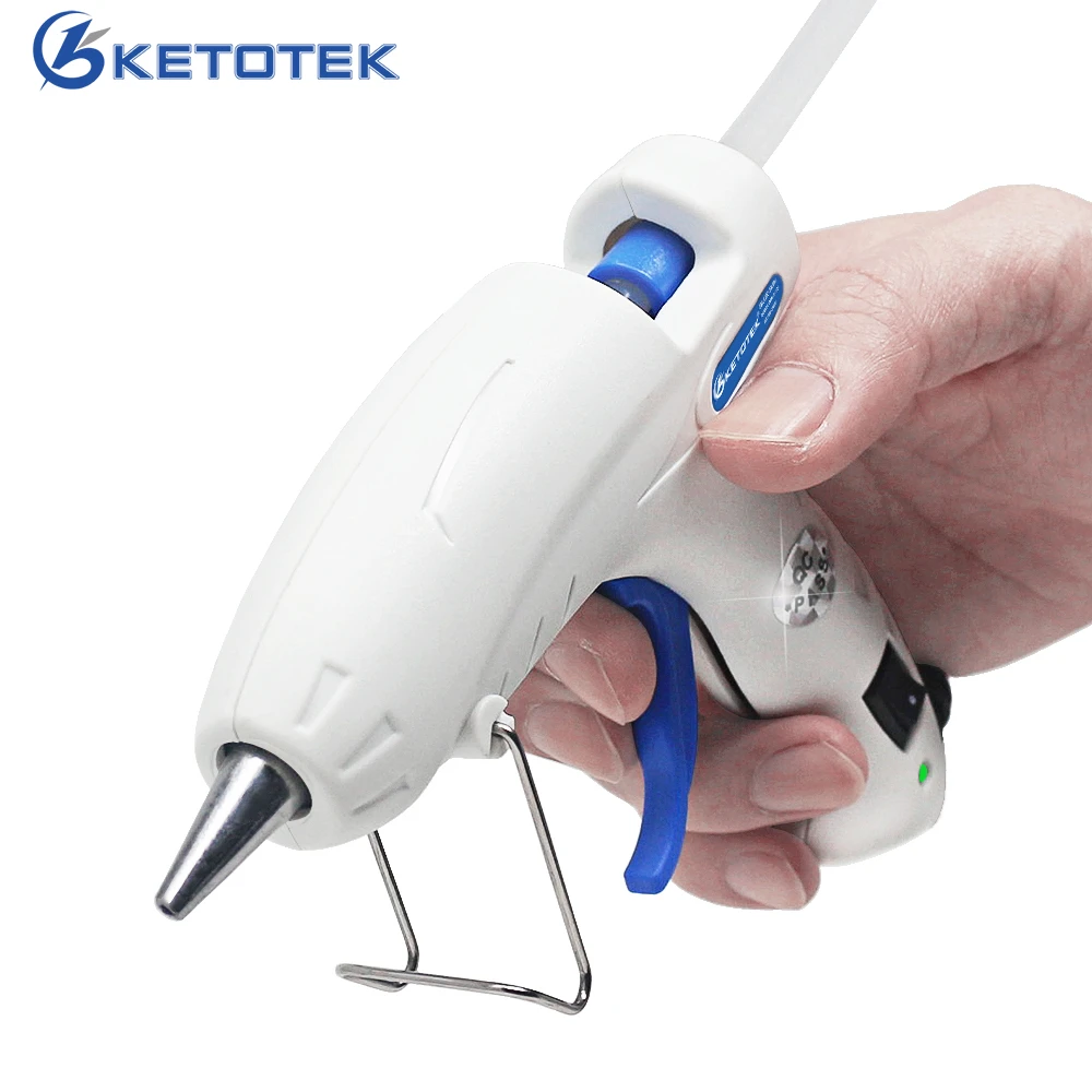 Ketotek 30W Hot Melt Glue Gun EU US Plug Electric Heat Temperature Crafts Repair Tool Glue Sticks for DIY
Ketotek 30W Hot Melt Glue Gun EU US Plug Electric Heat Temperature Crafts Repair Tool Glue Sticks for DIY