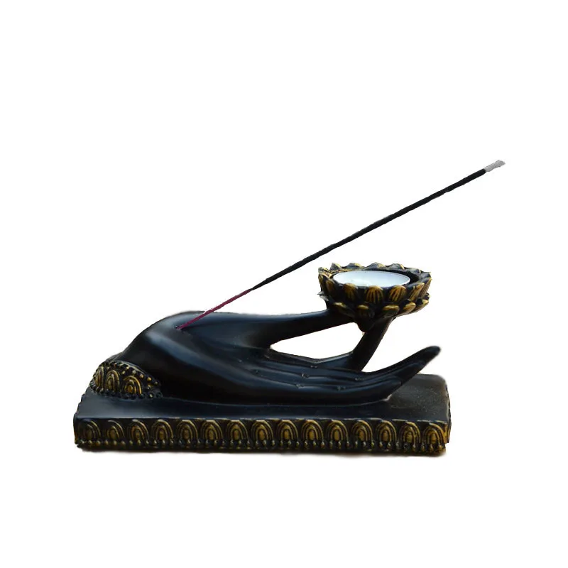 Buddha Hand Cone/Stick Incense Holder Censer Buddhist Temple Supplies Chinese Incense Burners
Buddha Hand Cone/Stick Incense Holder Censer Buddhist Temple Supplies Chinese Incense Burners
