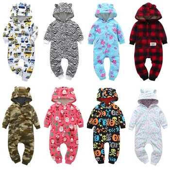 Baby winter clothes girls Coral Fleece Cartoon floral romper warm boy rompers hooded plush jumpsuit toddler romper kids Pajamas
Baby winter clothes girls Coral Fleece Cartoon floral romper warm boy rompers hooded plush jumpsuit toddler romper kids Pajamas