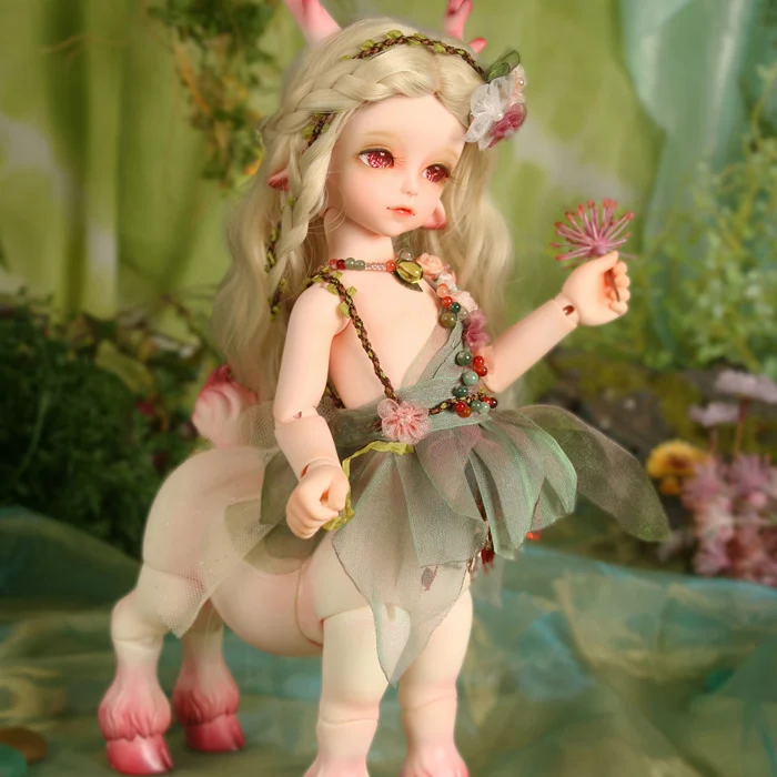 1/6 весы телесного цвета BJD малыш эльф с лицевой стороной вверх YOSD шарнир куклы