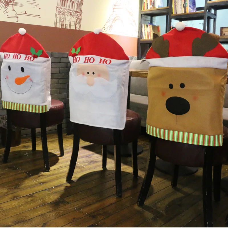 1pcs Christmas Chair Covers Dining Removable Santa Chair Cover Christmas Decorations Hotel Dinner Chair Xmas Sets Coprisedie
1pcs Christmas Chair Covers Dining Removable Santa Chair Cover Christmas Decorations Hotel Dinner Chair Xmas Sets Coprisedie