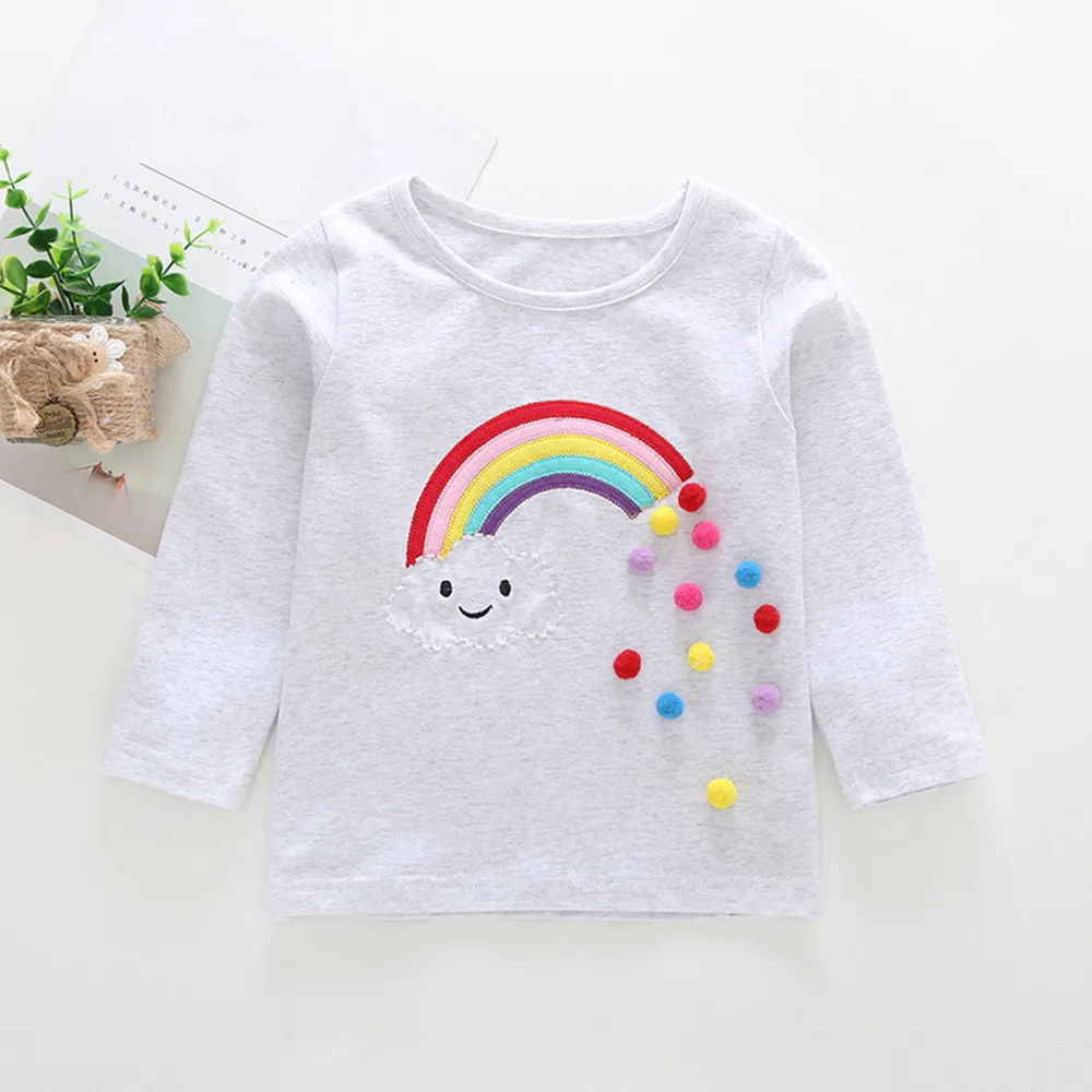 made of high quality materials Toddler Baby Kids Girls Long Sleeve Rainbow Applique Tops Outfits Clothes clothes
made of high quality materials Toddler Baby Kids Girls Long Sleeve Rainbow Applique Tops Outfits Clothes clothes