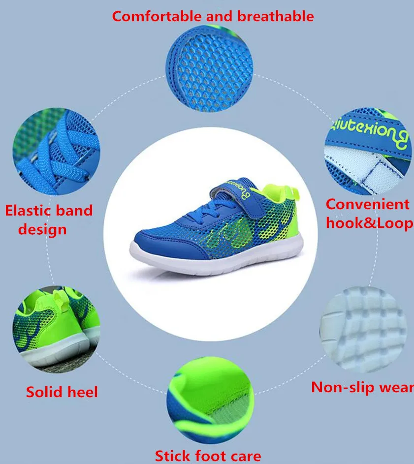Children's breathable sneakers-14