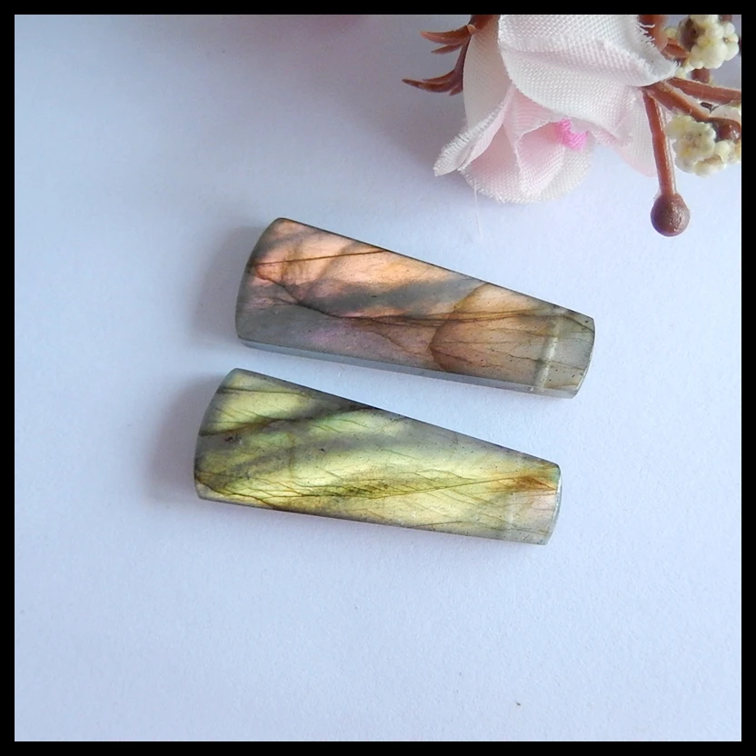Natural Semi-precious stones, Jewelry accessories Labradorite Earring Birthday gift,35x14x5mm,8.4g
Natural Semi-precious stones, Jewelry accessories Labradorite Earring Birthday gift,35x14x5mm,8.4g