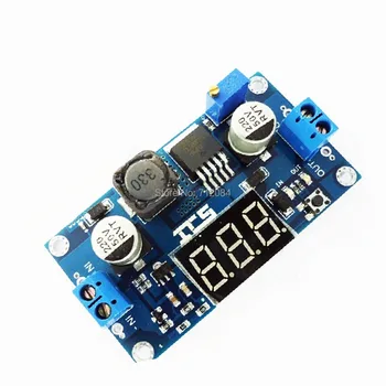 DC-DC adjustable voltage Booster module Step Up Power Converter, 4.5-32V to 5-55V, adjustable output, with voltmeter display
DC-DC adjustable voltage Booster module Step Up Power Converter, 4.5-32V to 5-55V, adjustable output, with voltmeter display