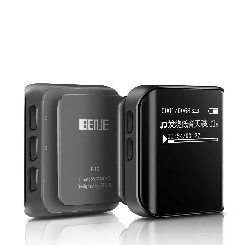 Mini Clip MP3 Player Original Benjie K10 Portable 8G Sports MP3 Music Player High Sound Quality Lossless Player With FM Radio
Mini Clip MP3 Player Original Benjie K10 Portable 8G Sports MP3 Music Player High Sound Quality Lossless Player With FM Radio