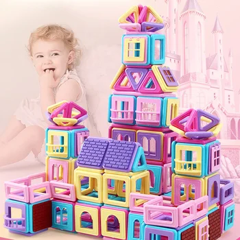 New 180pcs Castle Magnetic Designer Construction Set Model & Building Toy Plastic Magnetic Blocks Educational Toys For Kids Gift
New 180pcs Castle Magnetic Designer Construction Set Model & Building Toy Plastic Magnetic Blocks Educational Toys For Kids Gift