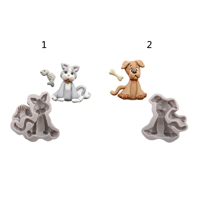 1 Piece Cake tool dog cat animal silicone mold cake mould Fondant tools sugarcraft Decorating Mold Cupcake
1 Piece Cake tool dog cat animal silicone mold cake mould Fondant tools sugarcraft Decorating Mold Cupcake