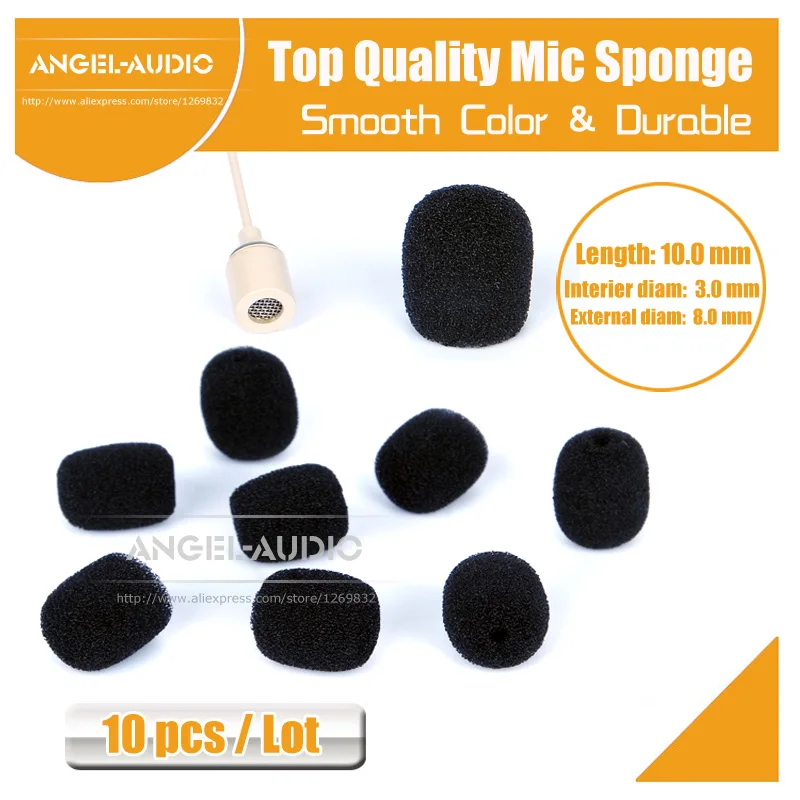 Free Shipping 10pcs/Lot Black Color Miniature Windshield Cover Microphone Sponge Foam For Shure Earhook Headset Lavalier Mic
Free Shipping 10pcs/Lot Black Color Miniature Windshield Cover Microphone Sponge Foam For Shure Earhook Headset Lavalier Mic