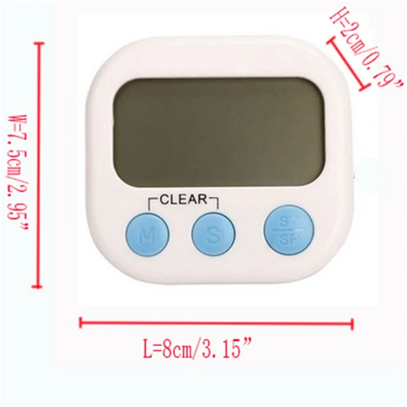 New-Large-LCD-Kitchen-Cooking-Timer-Count-Down-Up-Clock-Loud-Alarm-Magnetic