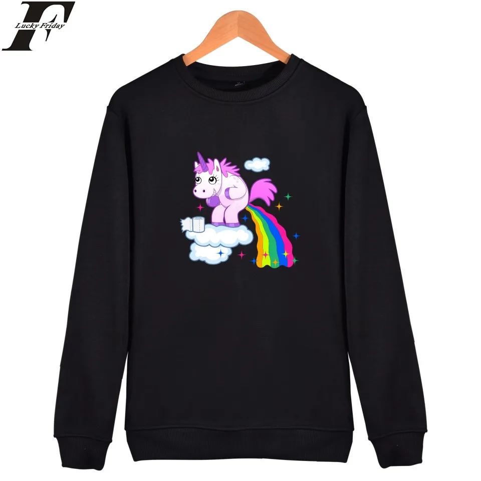 LUCKYFRIDAYF Unicorn Sweatshirt Funny Print Winter High Quality Sweatshirts Cotton XXS-4XL Pullover Hoodies Women Street Wear
LUCKYFRIDAYF Unicorn Sweatshirt Funny Print Winter High Quality Sweatshirts Cotton XXS-4XL Pullover Hoodies Women Street Wear