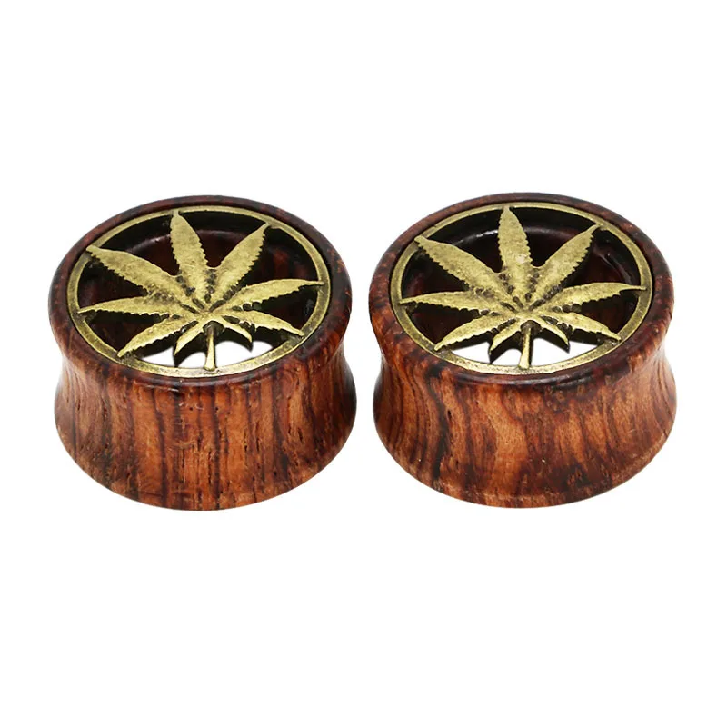 ELEIHENWTA 8mm-20mm Pair Wood Ear Tunnel Hollow Maple Leaf Ear Plug Piercing Body Jewelry Ear Expander Reamer Stretchin
ELEIHENWTA 8mm-20mm Pair Wood Ear Tunnel Hollow Maple Leaf Ear Plug Piercing Body Jewelry Ear Expander Reamer Stretchin