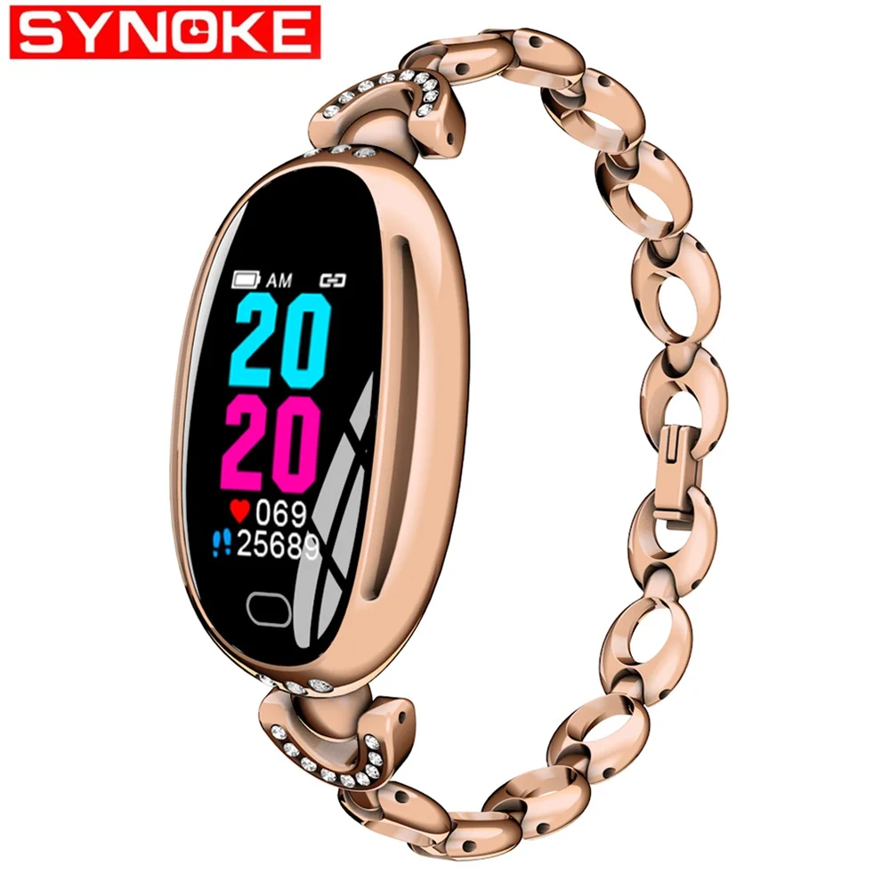 SYNOKE Women Smart Watch Fashion IPS Color Screen Heart Rate Sleep Monitoring Calories Counter Ladies Blood Pressure Bracelet
SYNOKE Women Smart Watch Fashion IPS Color Screen Heart Rate Sleep Monitoring Calories Counter Ladies Blood Pressure Bracelet