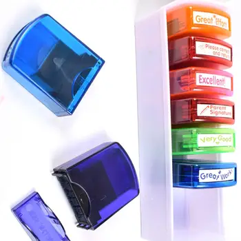 Toy For Children 8pcs Colorful Teacher Seal Set School Grading Teacher Stamp For HN-PP103
Toy For Children 8pcs Colorful Teacher Seal Set School Grading Teacher Stamp For HN-PP103