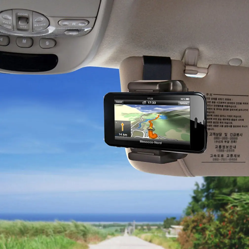 Universal Automobile Car Sun Visor Shade Shield Smart Phone Holder Mount Support Adjustable Support For Iphone For Samaung
Universal Automobile Car Sun Visor Shade Shield Smart Phone Holder Mount Support Adjustable Support For Iphone For Samaung