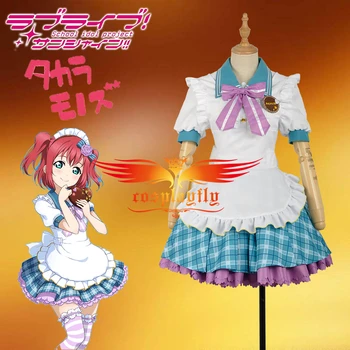LoveLive!SunShine!!Aqours Kurosawa Ruby Valentine's Day Unawakened Cosplay Costume Women Maid Coffee Girls Dress Skirt Hair band
LoveLive!SunShine!!Aqours Kurosawa Ruby Valentine's Day Unawakened Cosplay Costume Women Maid Coffee Girls Dress Skirt Hair band
