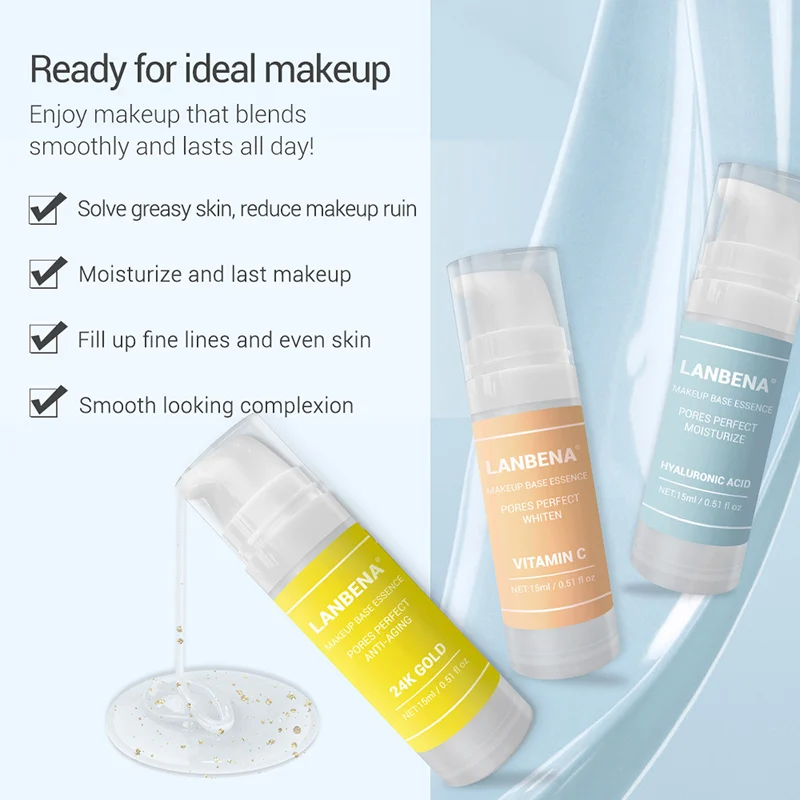 Makeup Base Essence Primer Moisturizing Oil Control Brighten Foundation Skin Care SSwell
Makeup Base Essence Primer Moisturizing Oil Control Brighten Foundation Skin Care SSwell