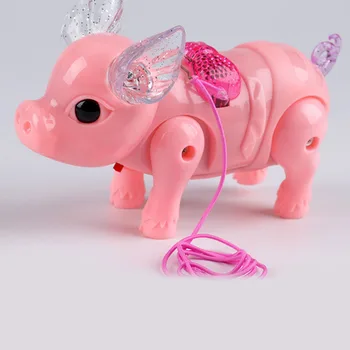 Pet Game Electronic Walking and Barks Pig LED Glow Pet Toy for Children Electric Musical Flashing Toy Kids Interactive Toys
Pet Game Electronic Walking and Barks Pig LED Glow Pet Toy for Children Electric Musical Flashing Toy Kids Interactive Toys