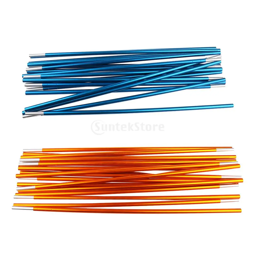 2Pcs Lightweight Aluminum Alloy 9 Sections 333cm 7.9mm Outdoor Camping Travel Awning Tarp Tent Poles Support Rod Bar Replacement
2Pcs Lightweight Aluminum Alloy 9 Sections 333cm 7.9mm Outdoor Camping Travel Awning Tarp Tent Poles Support Rod Bar Replacement