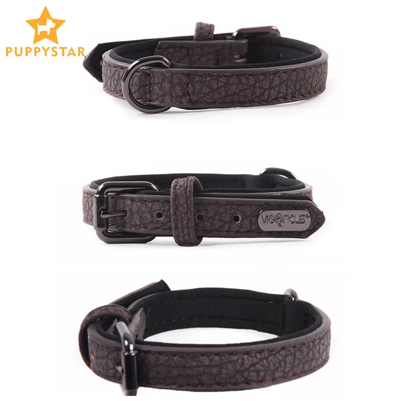 Leather Dog Collar For Dogs Cats Puppies Adjustable Pet Collar For Small Large Dogs Waterproof Breathable Cat Dog-Collar YS0059
Leather Dog Collar For Dogs Cats Puppies Adjustable Pet Collar For Small Large Dogs Waterproof Breathable Cat Dog-Collar YS0059
