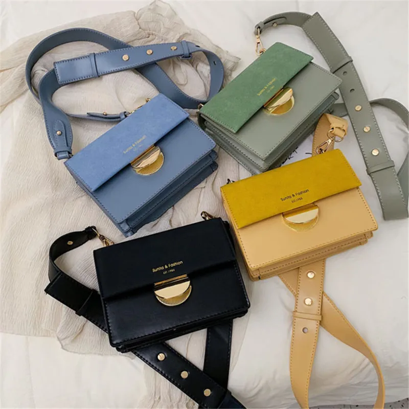 Brand Originality Design Retro Wind Lock Women's Bag Korean Edition Broadband Small Square Bag Fashion Shoulder Slant Bag 
Brand Originality Design Retro Wind Lock Women's Bag Korean Edition Broadband Small Square Bag Fashion Shoulder Slant Bag