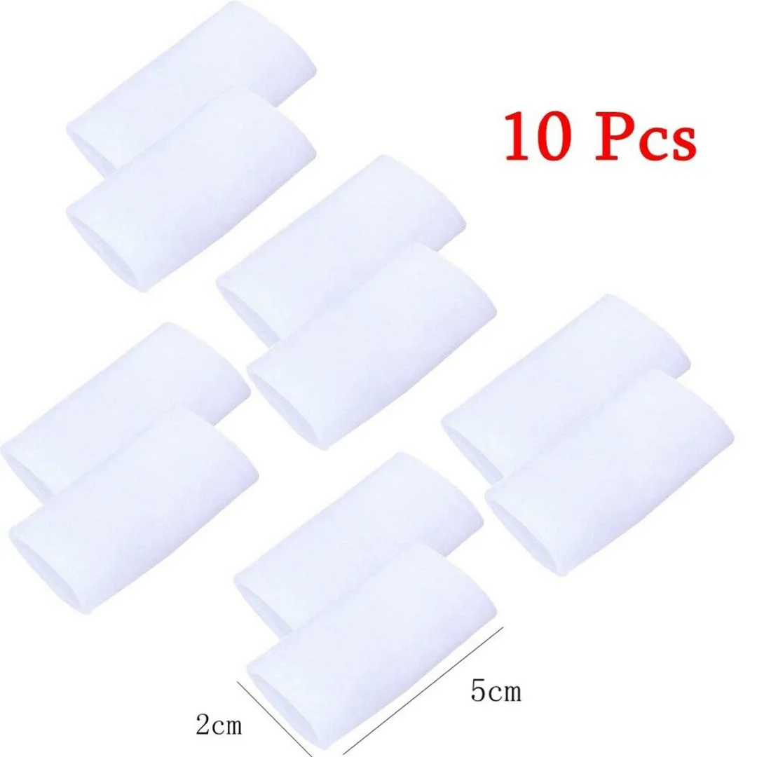 5 Pairs Silicone Gel Finger Tube Protector Toe Sleeves for Friction Pain Relief Foot Care Tools
5 Pairs Silicone Gel Finger Tube Protector Toe Sleeves for Friction Pain Relief Foot Care Tools